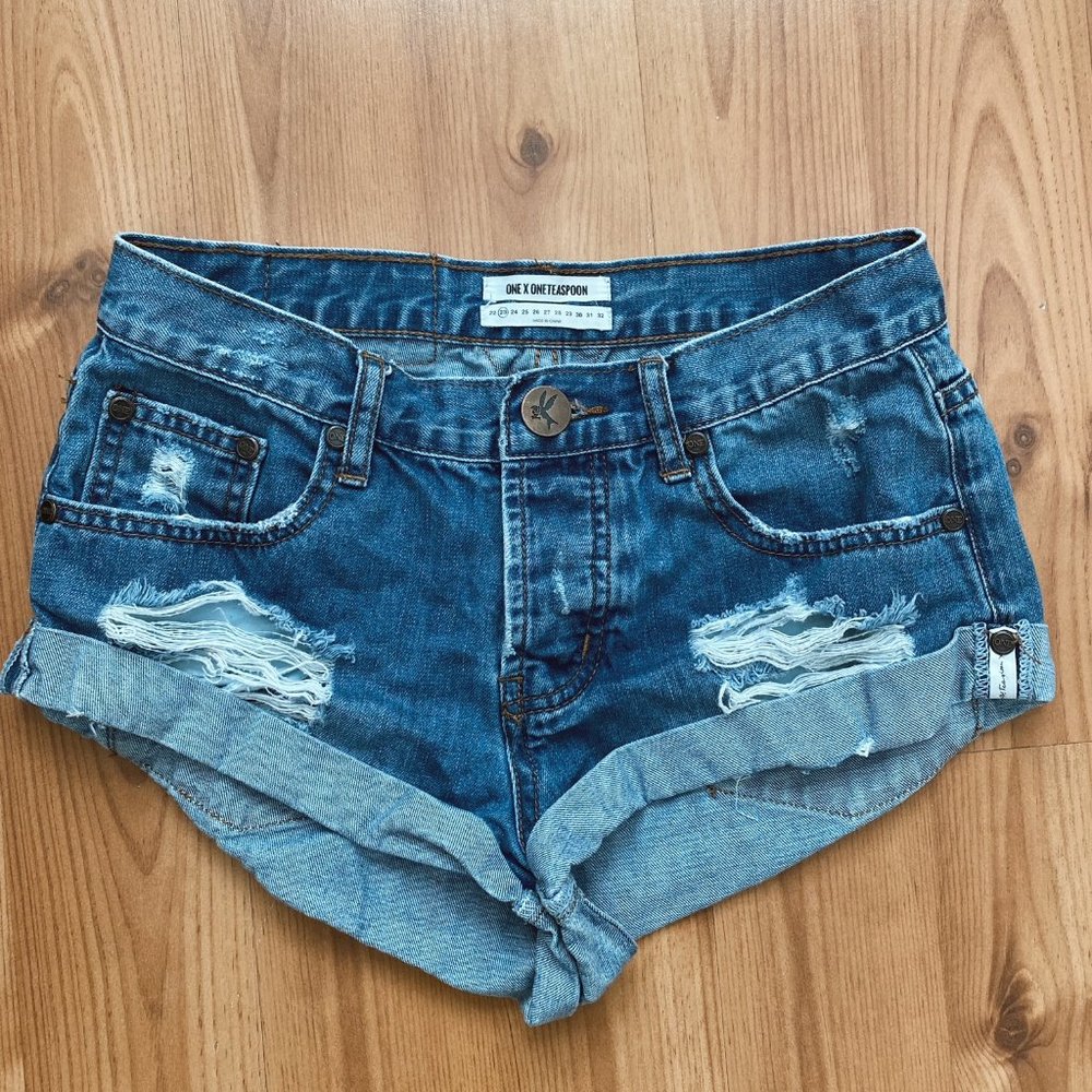 One Teaspoon Bandits Denim Short